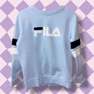Vintage style FILA crewneck top
